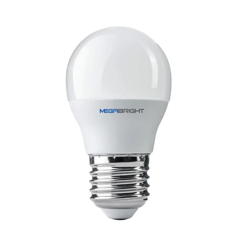 Pack 3 Apolletas Led G45 Bola 5W/3000K E-27 Luz calida