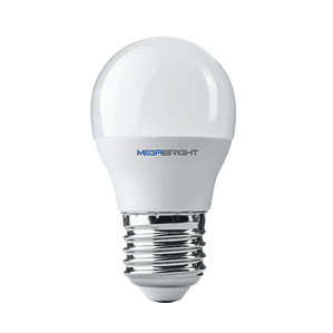 Pack 3 Apolletas Led G45 Bola 5W/3000K E-27 Luz calida