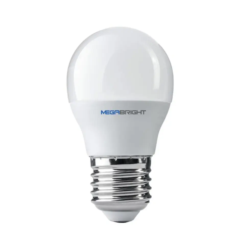 Pack 3 Apolletas Led G45 Bola 5W/3000K E-27 Luz calida 1