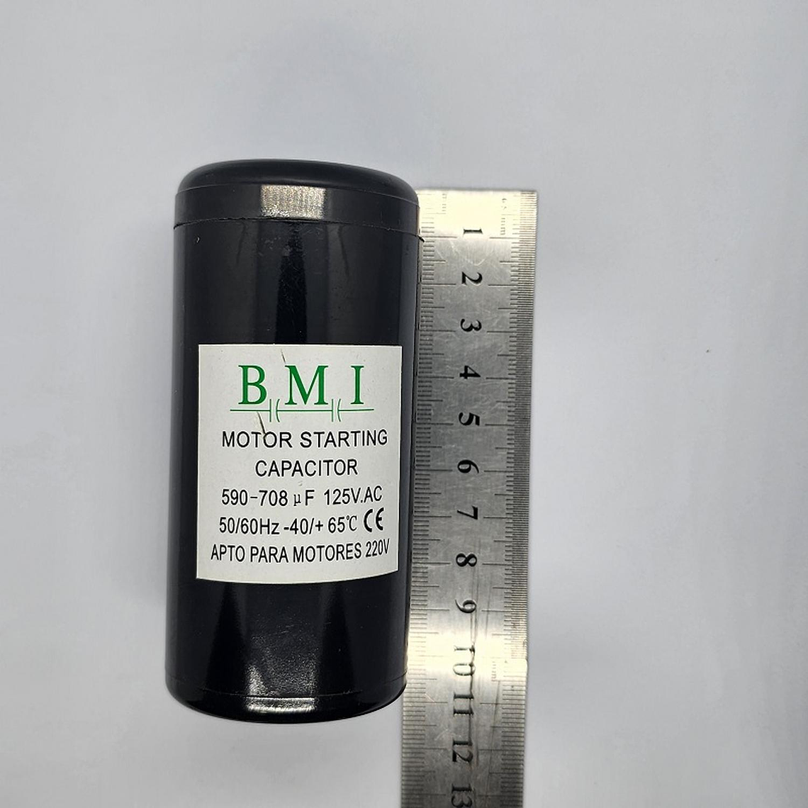 Condensador De Partida Bmi 590-708 Uf 110vac 2