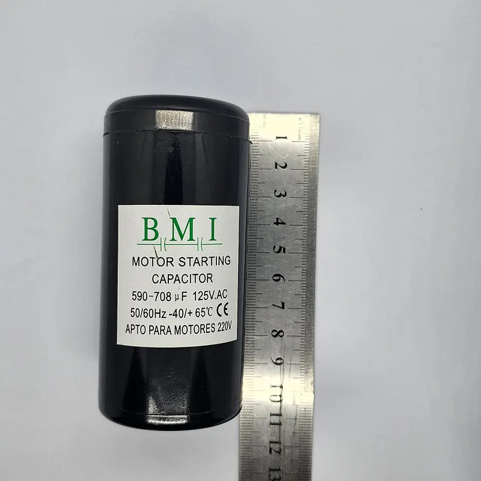 Condensador De Partida Bmi 590-708 Uf 110vac 2