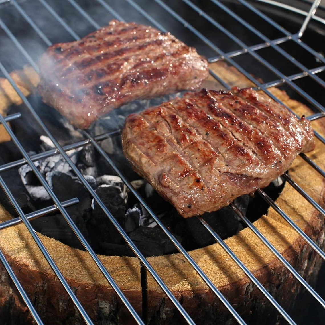 Carbón Brasero Portatil Ecogrill Parrilla Vikinga 5