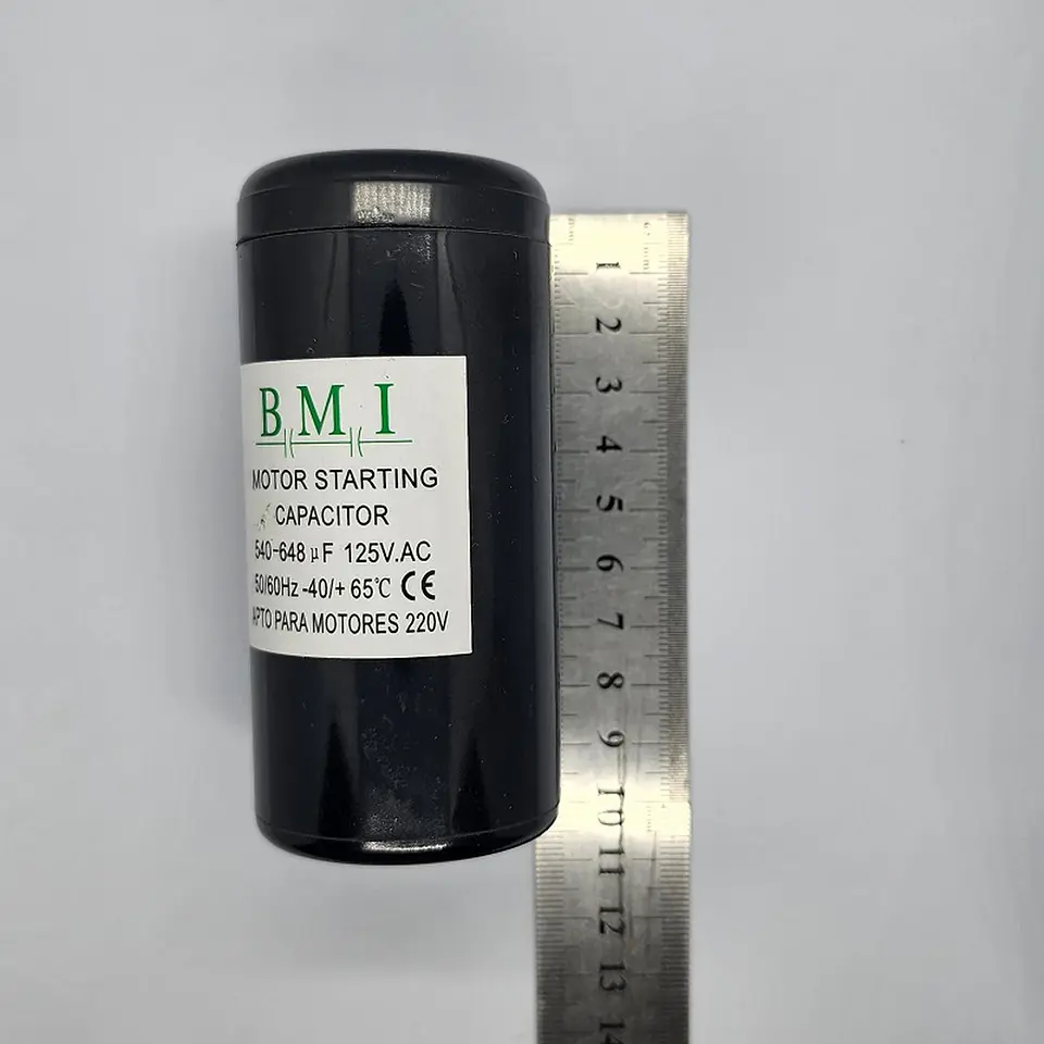 Condensador De Partida BMI 540-648 Uf 125vac 2