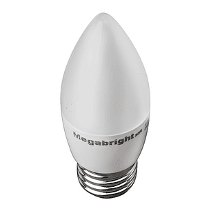 Ampolleta Led tipo Vela Bright Candle 5w Luz Cálida Color 3000k E-27
