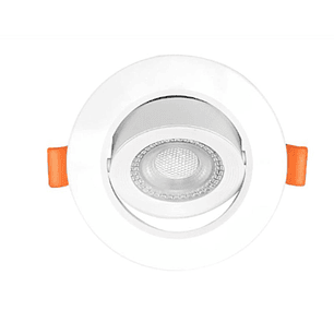 Foco Led Basculante dirigible 6,5W luz fría color 5500K 90mm