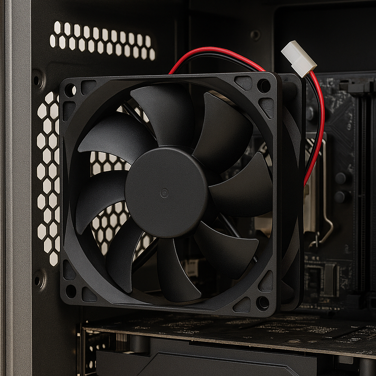 Ventilador Extractor 8x8 cm 24V 3