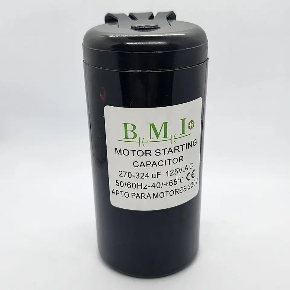 Condensador De Partida Bmi 270-324 Uf 110vac 1