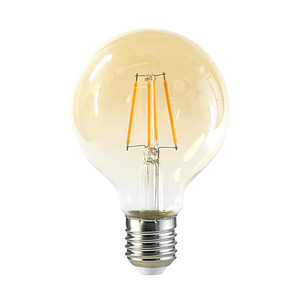 Ampolleta Led Classic Vintage G80 6W Luz Blanca Cálida 3000k