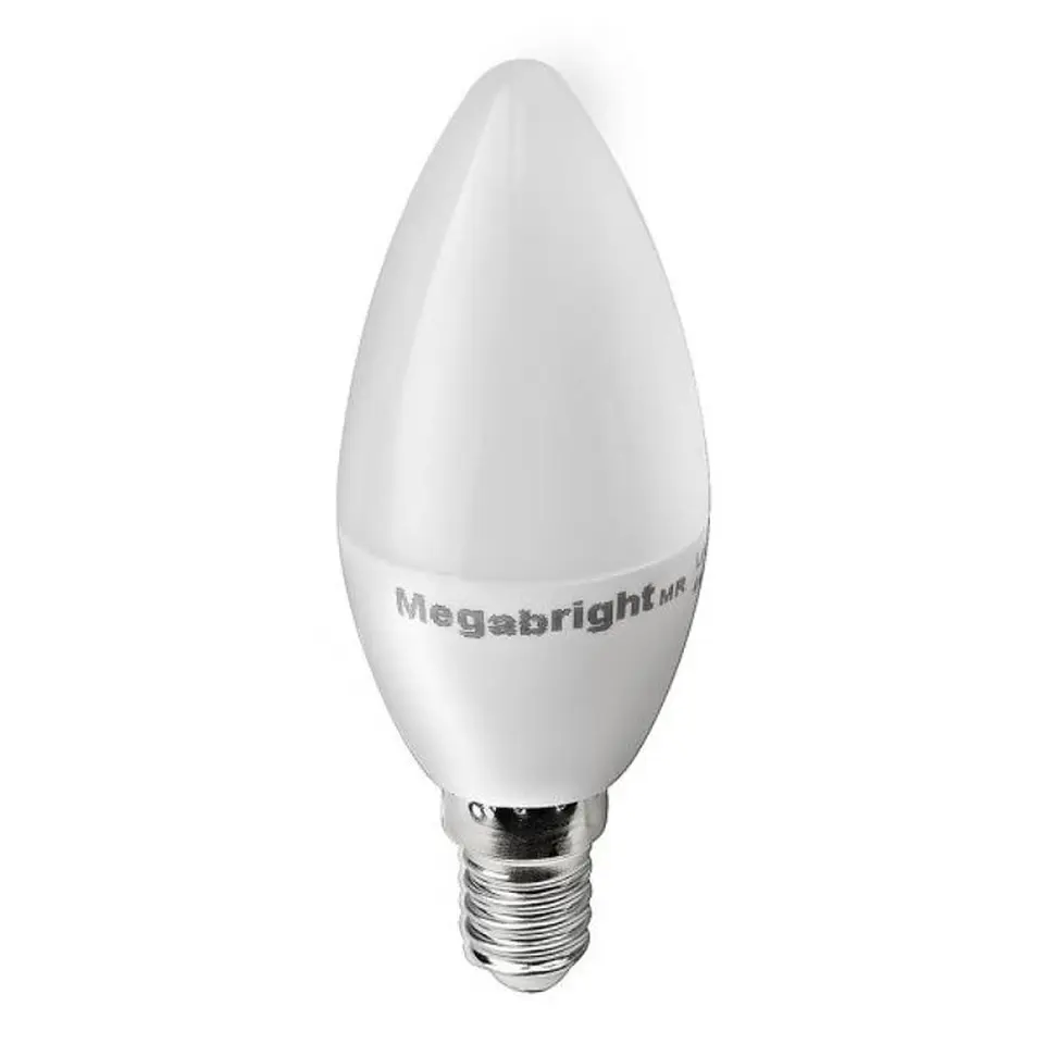Pack x6 Ampolleta Led Bright Vela 5w/6000k E-14 Luz Fria 3