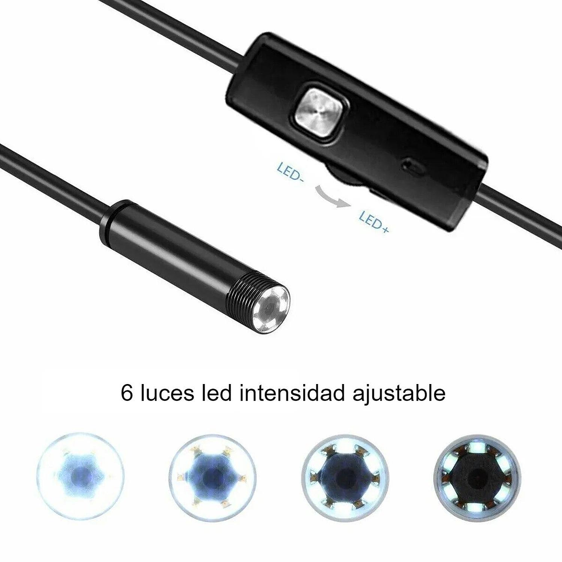 Cámara Endoscópica uso industrial USB tipo C 6