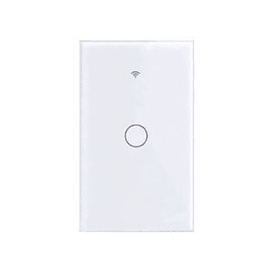 Interruptor inteligente Wifi Touch Blanco Simple