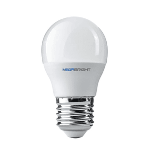 Ampolleta LED Bola G45 5W/3000K E-27 Luz calida