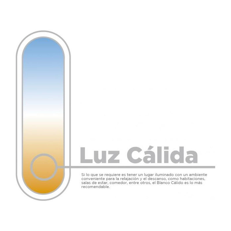 Ampolleta LED Bola G45 5W/3000K E-27 Luz calida 3