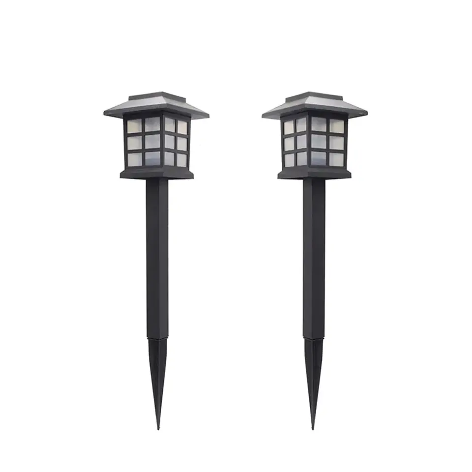Set 2 Estacas Solares LED Lantern Megabright 6000K 4