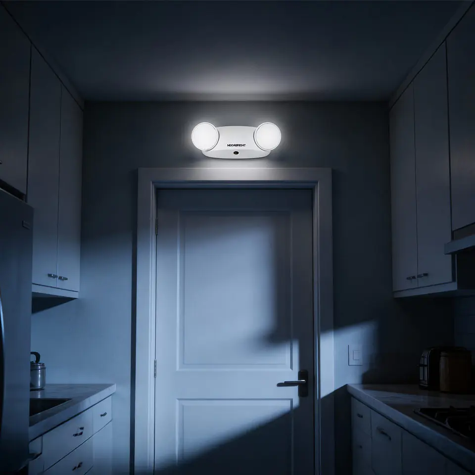 Lámpara de Emergencia LED Twin Megabright: Doble Foco 400lm 2