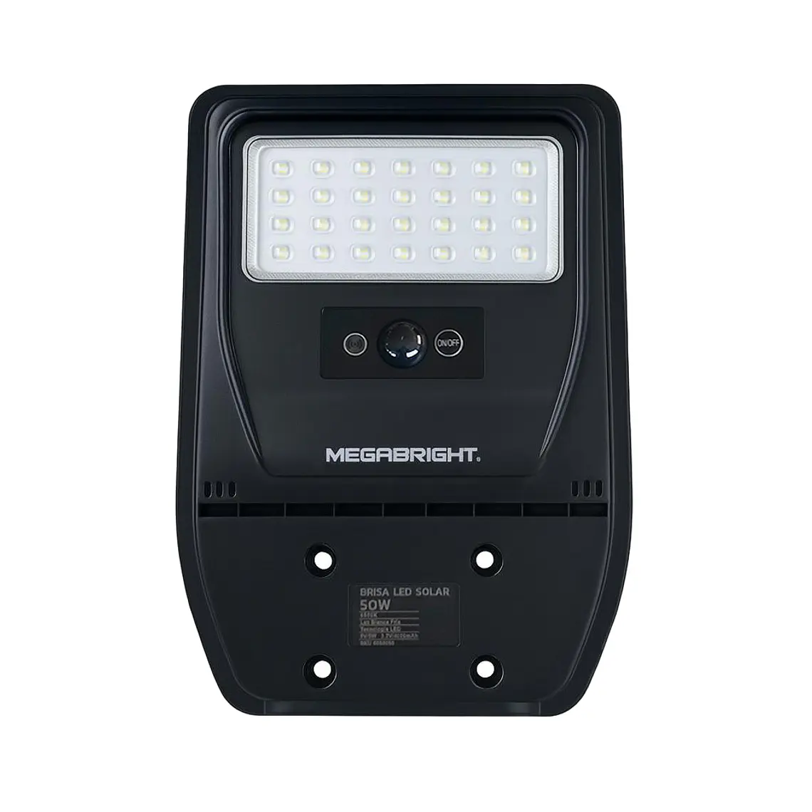 Luminaria Solar LED Vial BRISA Megabright 50W IP65 6000K 1