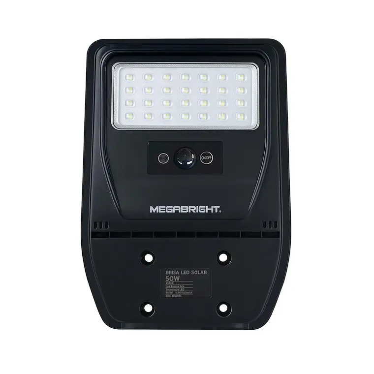 Luminaria Solar LED Vial BRISA Megabright 50W IP65 6000K 1