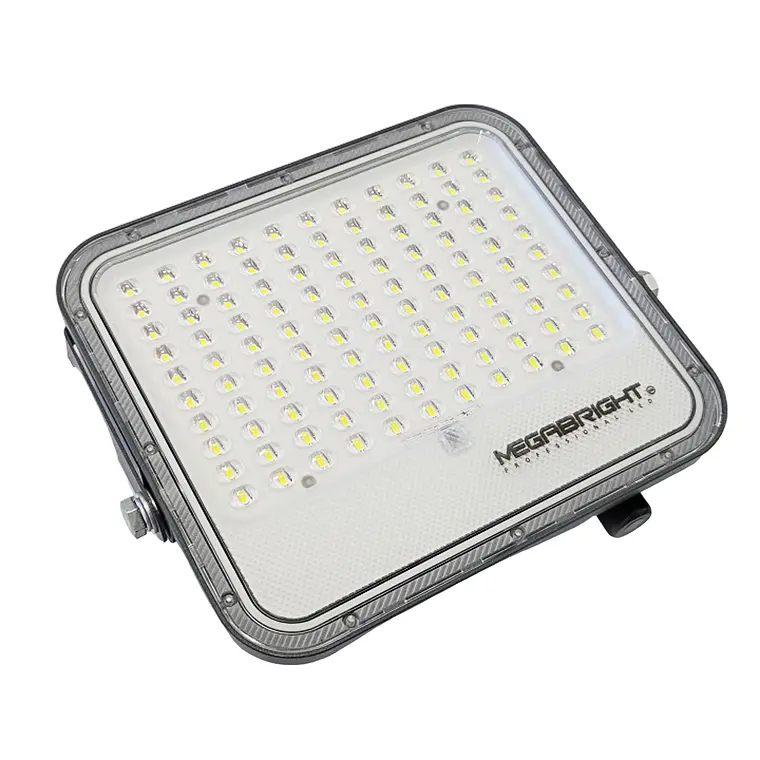 Proyector LED Solar Megabright 100W IP65 6500K Con Panel 7