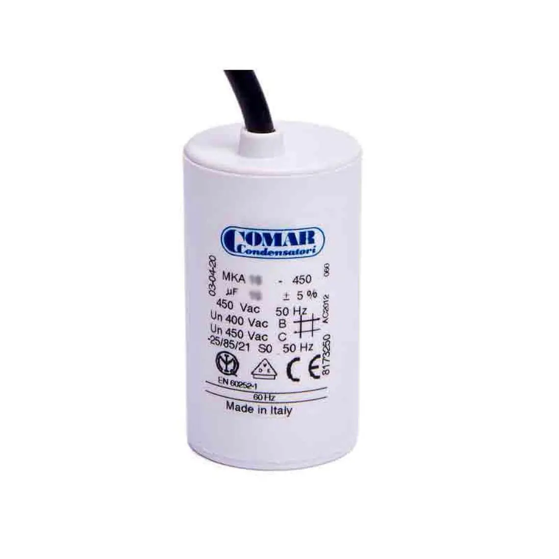 Condensador Permanente 55 Uf Con Cable 1