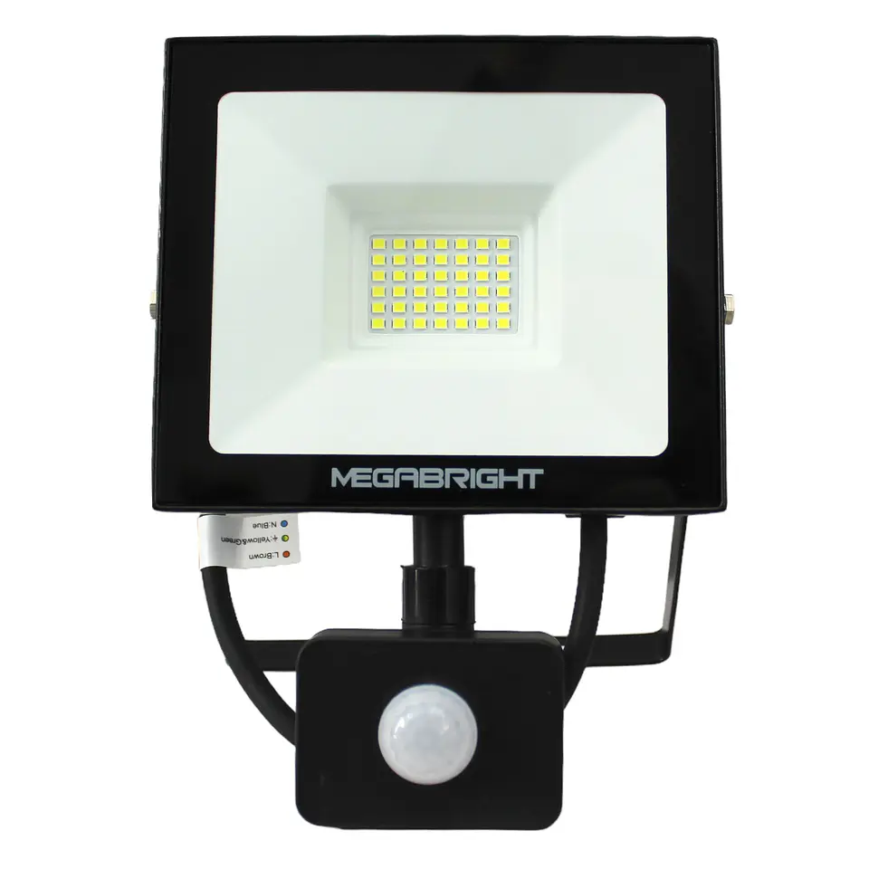 Proyector LED 30W Telco Flat Pro 6000K Con Sensor de Movimiento 1