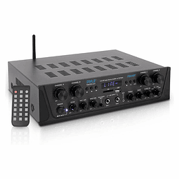 Receiver Pyle PTA44BT.5 ,4 canales, 500 watts, Bluetooth 