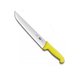 Cuchillo Carnicero Con Hoja Recta Y Mango Fibrox Amarillo, 23Cm, VICTORINOX 5.5208.23