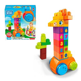 Mega Bloks Jirafa De Bloques 123 GFG19