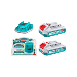 Kit bateria 2.0ah x 2 + cargador TFBCPK2212