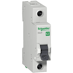 Interruptor Automático Easy9 1x63A Curva C 6kA Schneider