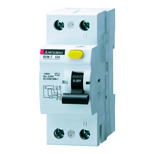 Interruptor Diferencial 2x25A 30mA Clase AC