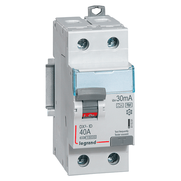 Interruptor Diferencial DX3 2x40A 30mA Clase AC