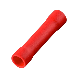 Terminal Manguito Aislado 22-16 AWG Rojo 100 Unidades