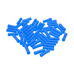 Terminal Manguito Aislado 16-14 AWG Azul 100 Unidades