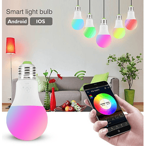 Ampolleta Led Smart Bright 10W A60 2700K a 6500K E27 WiFi Dimeable