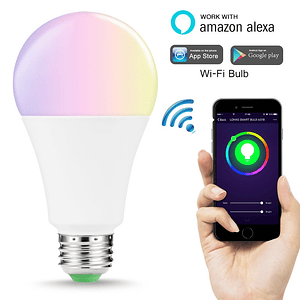 Ampolleta Led Smart Bright 10W A60 2700K a 6500K E27 WiFi Dimeable