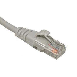 Cable Patch Inyectado Multifilar 3 Metros Gris CAT5E