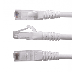Cable Patch Inyectado Multifilar 20 Metros Blanco CAT6 LSZH