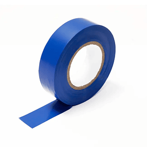 Cinta Aislante Auto Extinguible 19mm x 20mts Azul Lexo