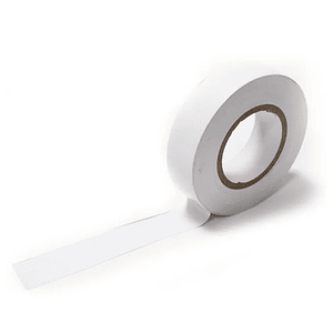 Cinta Aislante Auto Extinguible 19mm x 20mts Blanca Lexo