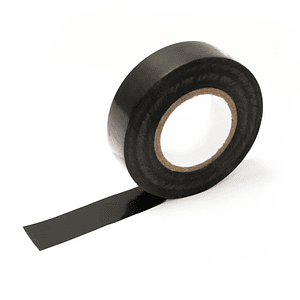 Cinta Aislante Auto Extinguible 19mm x 20mts Negra Lexo