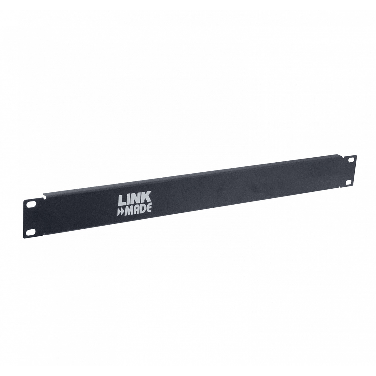 Tapa Cubre Espacio Rack 1U 19 Pulgadas Fierro Negro Linkmade