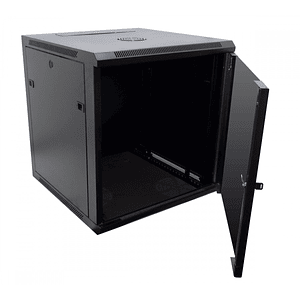 Rack Pared 12U Negro con chapa 60cm Fondo Linkmade