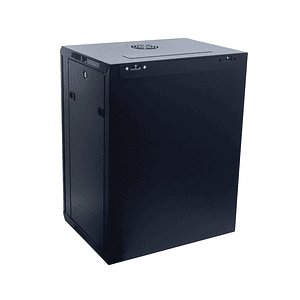 Rack Pared 15U Negro con chapa 45cm Fondo Linkmade