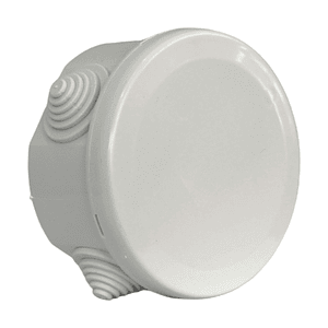 Caja Estanca PVC 4 Conos Redonda 80x40mm IP55