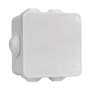 Caja Estanca PVC 6 Conos 80x80x50mm IP55