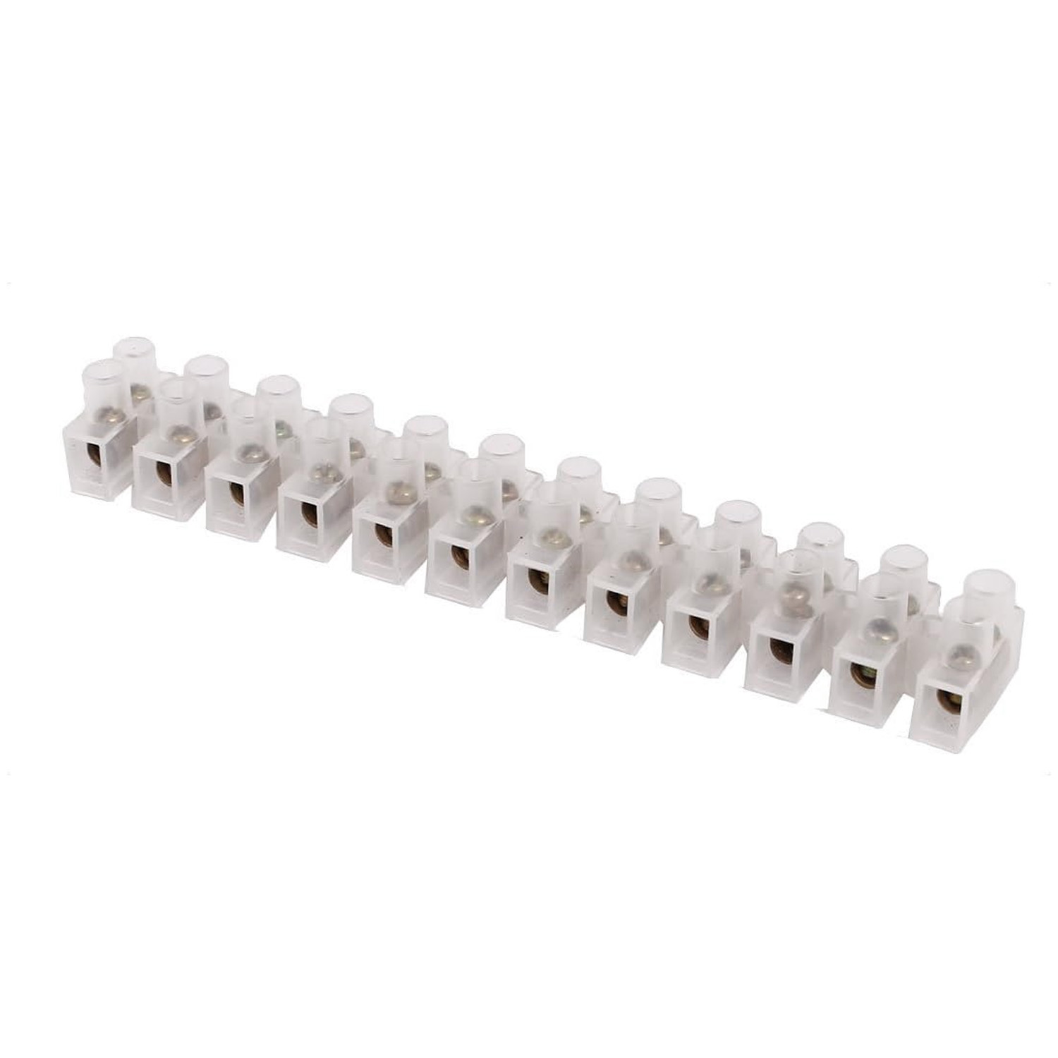 Rengleta Regleta de Conexión 4mm Blanca 12 Bornes