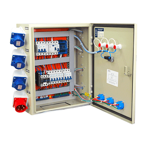 Tablero de Faena Metálico con Parada de Emergencia IP65