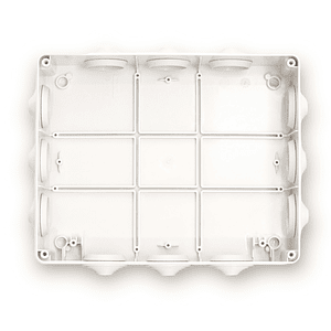 Caja Estanca PVC 12 Conos 240x190x90mm IP55