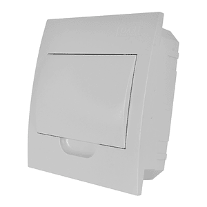 Tablero Embutido 8 Puestos Tapa Blanca Libre de Halógenos