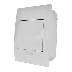 Tablero Embutido 6 Puestos Tapa Blanca Libre de Halógenos